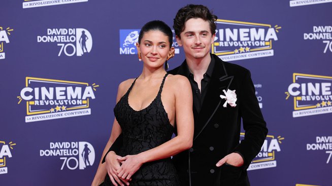 Кайли Дженър и Тимът Шаламе не крият любовта си. Снимка: Getty images.