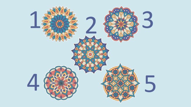 Тест: Изберете мандала и вижте посланието ви. Снимка: istock