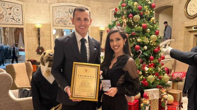 Виктор Дремсизов и Мария Константинова .Снимка: Bulgaria ON AIR.