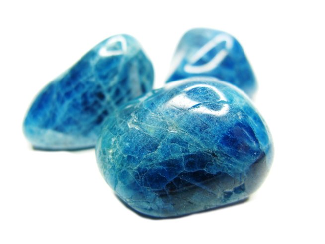 Камък син апатит. Снимка: istock