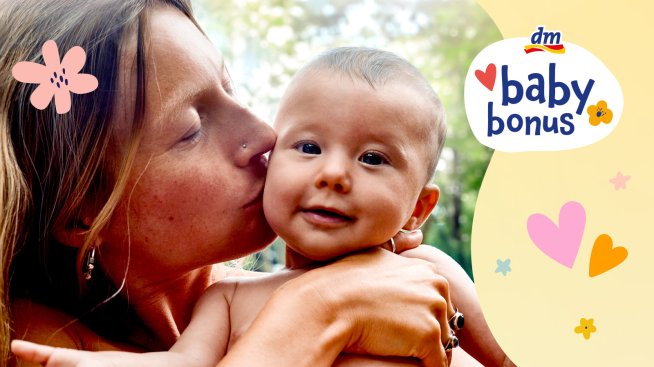 dm babybonus – полезни съвети за родители и талони за отстъпки.Снимка: dm