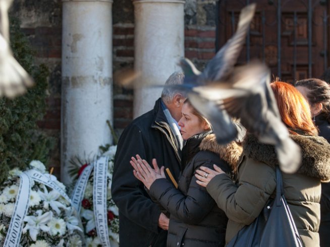 Алекс СЪрчаджиева на поклонението на Иван Ласкин през януари т.г.Снимка: Димитър Кьосемарлиев, Investor Media Group