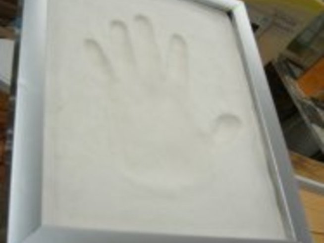 Отпечатъци от самосъхнеща глина