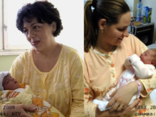 Бебето, избрано за Бебе на 2009-та година се казва Веселина