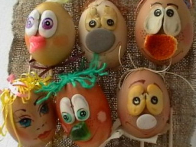 Весели великденски яйца