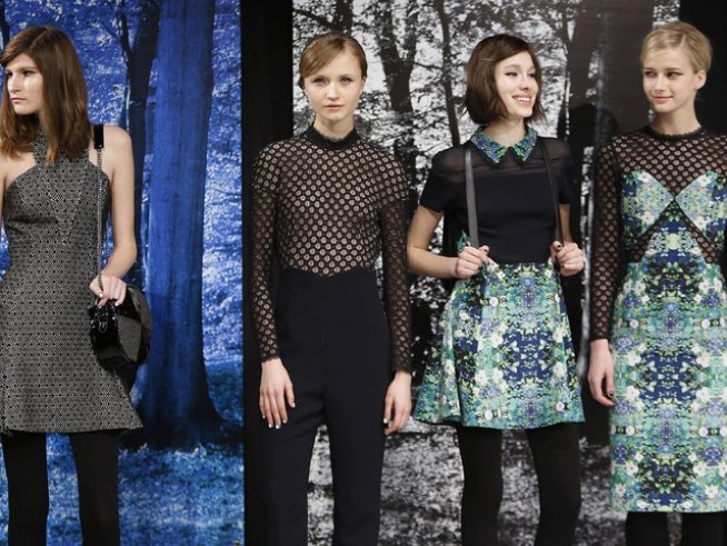 Снимка: Reuters
Есен 2013 според Шарлот Ронсън - Седмицата на модата в Ню Йорк, 8 февруари