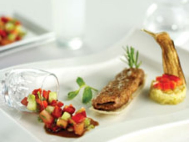 Тарама, пюре от бакла, пълнени миди...