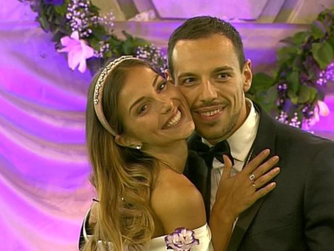 Щастливите Алекс и Дани. Снимка: VIP Brother