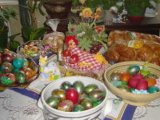 Как приготвяхме украсата за Великден