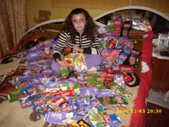 Шоколадов живот