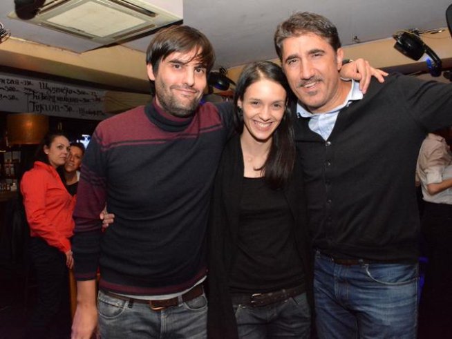 Мартин Макариев, Луиза Григорова и Башар Рахал на събитие. Снимка: Булфото, архив