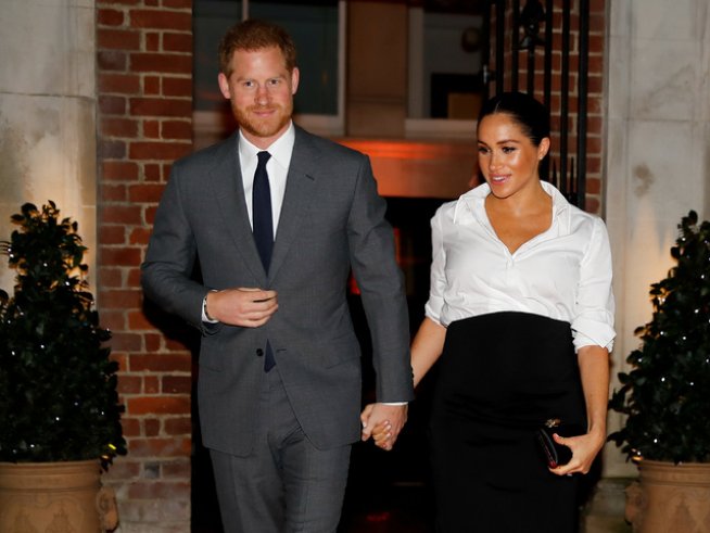 Принц Хари и Меган Маркъл. Снимка: Reuters