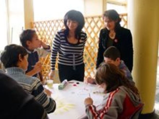 Мултимедийна зала за училището за деца с увреден слух