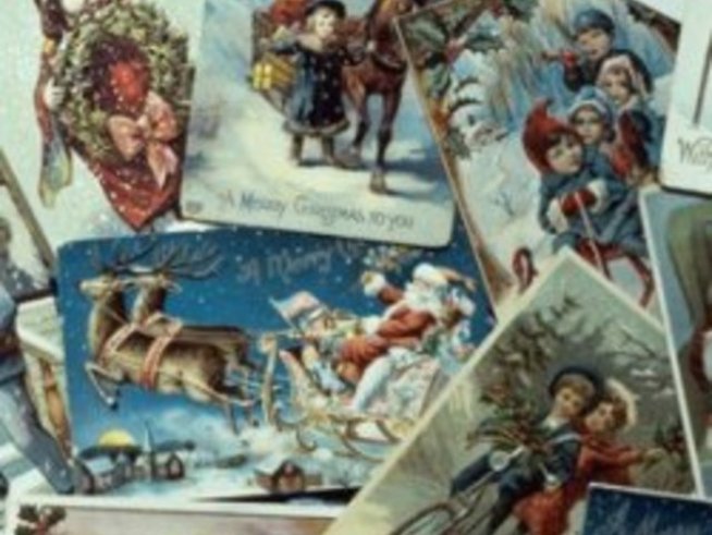 Дърво от картички