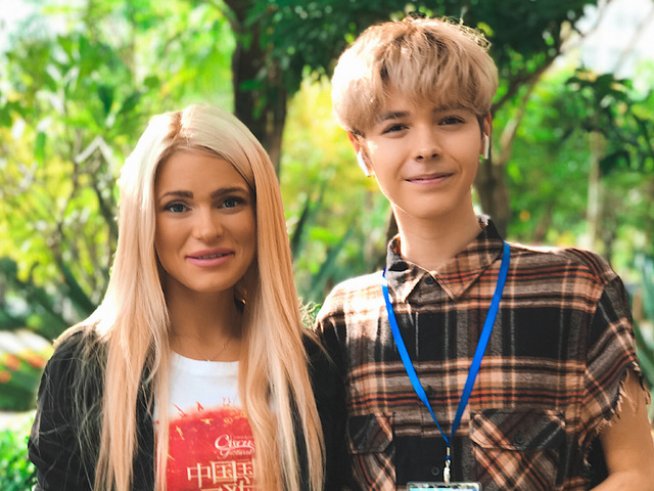 Снимка: Кристиан и Мис България 2017, Вероника Стефанова.