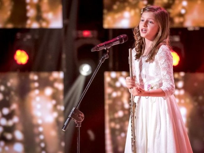 Флейтистката с ангелски глас София Иванова е на финал в „България търси талант“