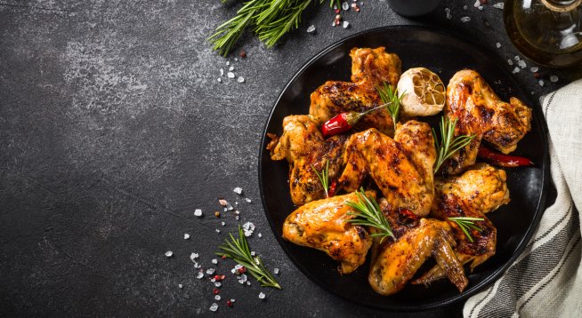 Рецепта за гриловани пилешки крилца с вкусна марината