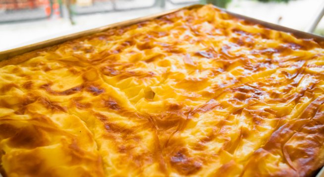 Млечна баница за Илинден. Снимка: istock