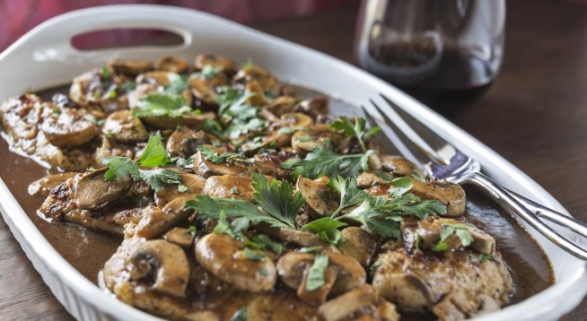 Рецепта за Пиле Марсала