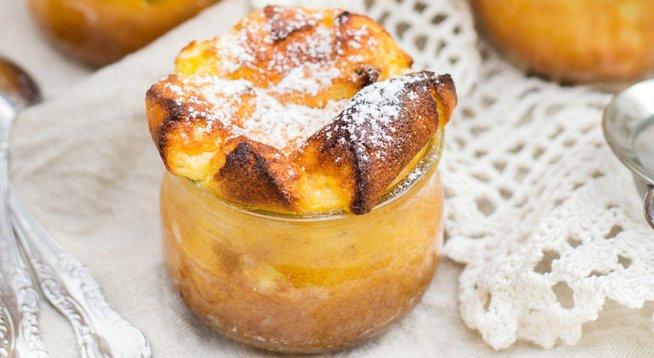 Суфле с изсъхнал козунак