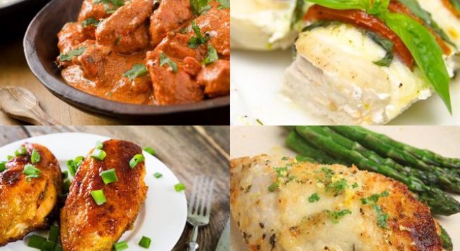 10 рецепти за пилешки гърди