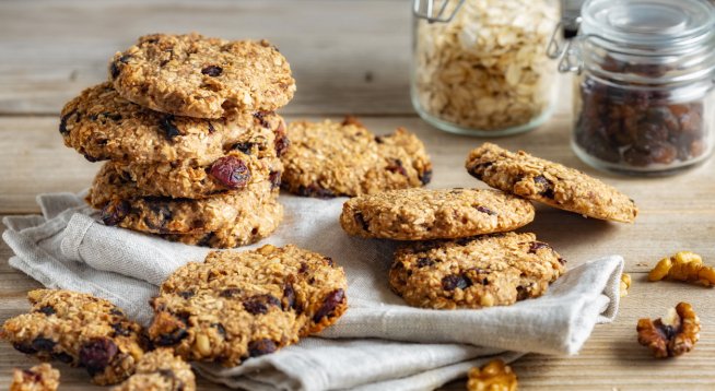 Бързи веган бисквити с по-малко от 200 калории