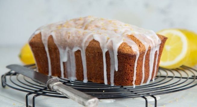 Портокалов кекс с глазура в блендер