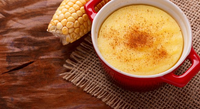 Царевичен пудинг