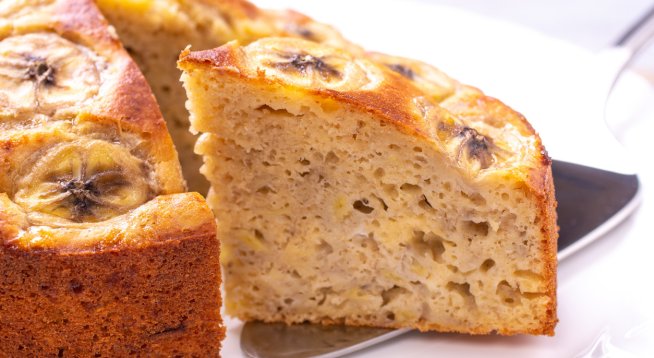 Фантастичен лесен кекс с банани.