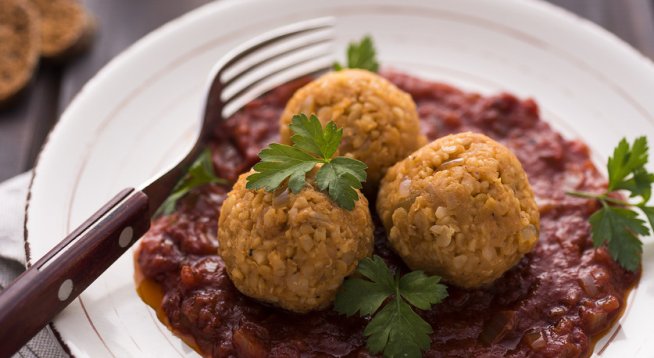 Кюфтета от леща по турски.