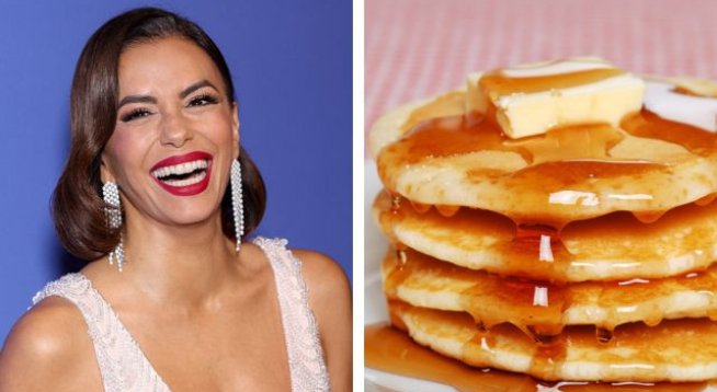 Любимите пухкави палачинки на Ева Лонгория 