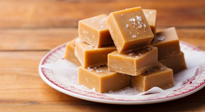 Кремав фъдж с фъстъчено масло