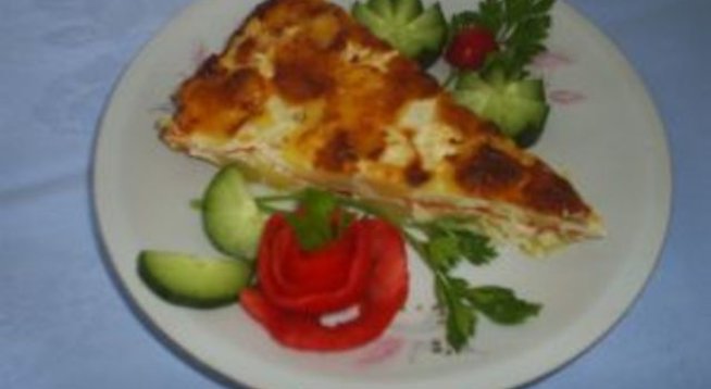 Ястие с картофи и кашкавал
