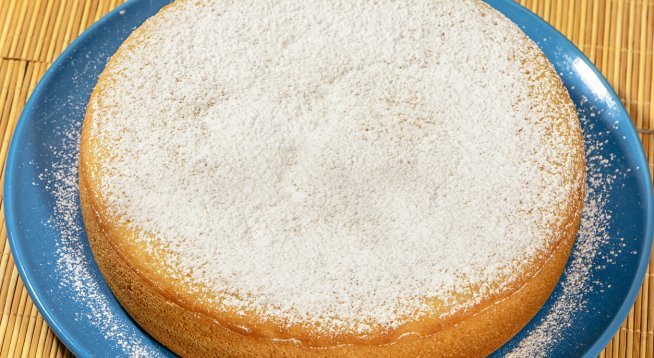 Пухкав кекс с рикота