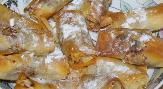 Ябълков щрудел с фибри