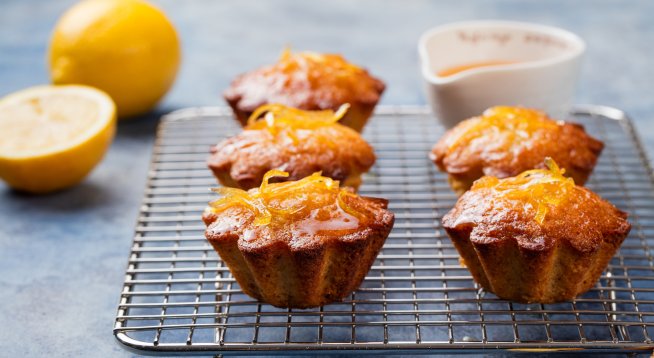 Мъфини с портокал и масло