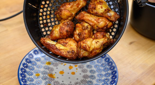 Пилешки бутчета в еърфрайър