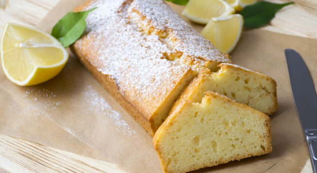Пухкав кекс с лимончело
