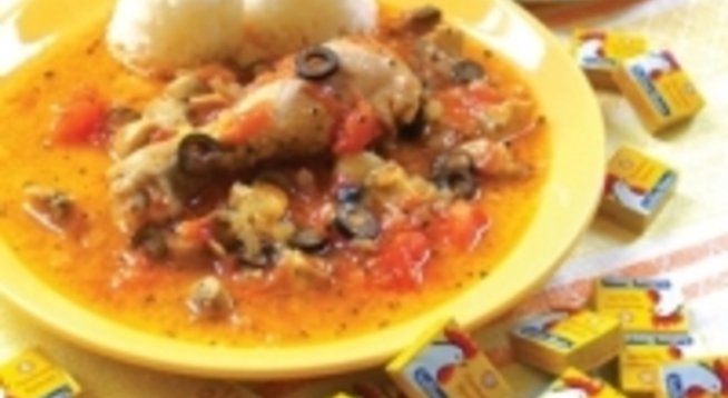 Пиле с маслини