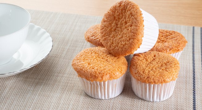 Лимонови мъфини за чай. Снимка: istock