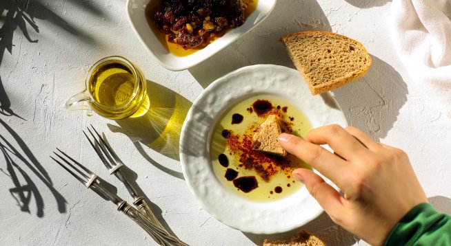 Средиземноморски пикантен дип.Снимка: istock