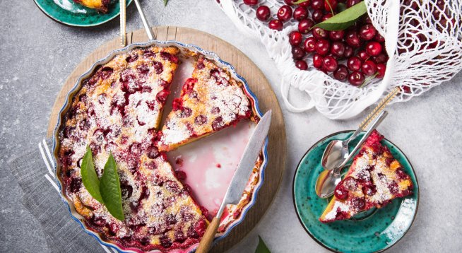 Сладкиш с череши и ром 