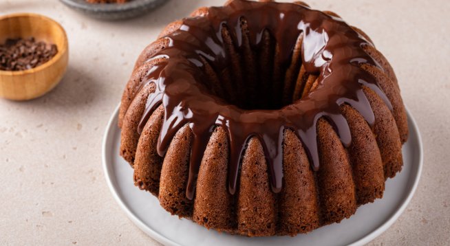 Шоколадов кекс с ганаш и ликьор