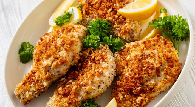 Свински котлети с пармезан в мултикукър