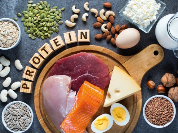 Протеини
Доказано е, че консумацията на полезни протеини ни прави по-сити и ни помага в процеса на сваляне на излишните килограми. Здравословни източници на протеини са ядките, рибата и морските дарове, месо, което не е мазно, яйцата и други.&nbsp;&nbsp;Снимка: istock