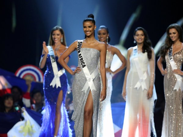 Отличената на второ място Мис Южна Африка. Снимка: Reuters
