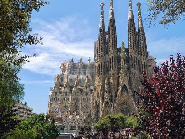 Катедралата Саграда Фамилия, Барселона, Испания.&nbsp;Снимка: pixabay