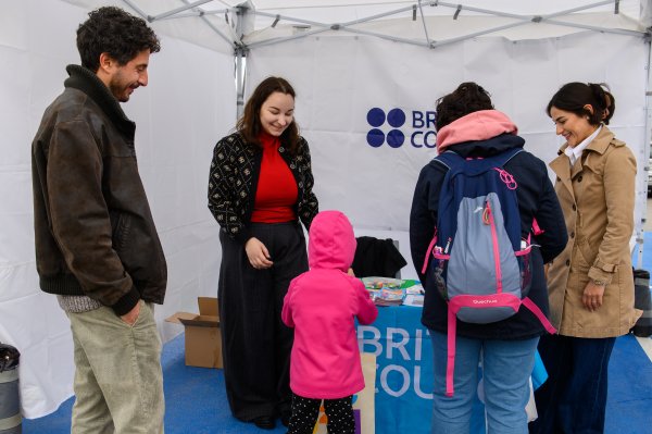 Кът на BRITISH COUNCIL. Снимка: Az-jenata.bg.
