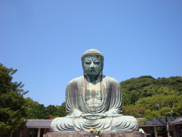 "Великият Буда на Камакура" - втората по големина статуя на Буда в Япония, висока завидните 13,5 метра.