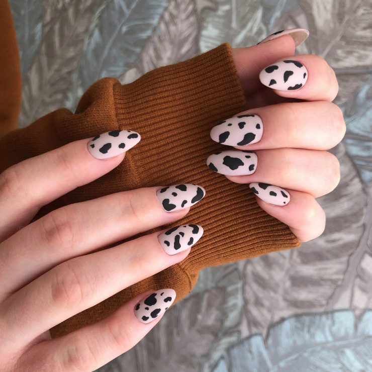 Print manicure
